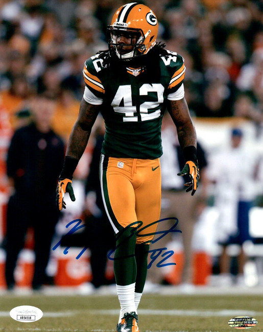 Morgan Burnett Signed Autographed 8X10 Photo Green Bay Packers JSA AB54518