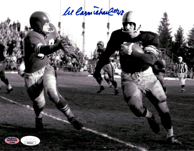 Al Carmichael Signed Autographed 8X10 Photo Green Bay Packers JSA AB54927