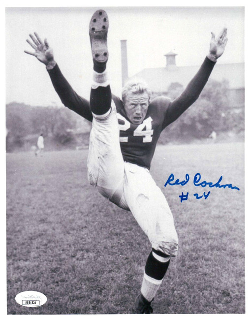 Red Cochran Signed Autographed 8X10 Photo Green Bay Packers JSA AB54528