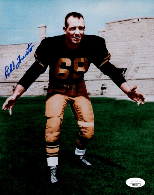 Bill Forester Signed Autographed 8X10 Photo Green Bay Packers JSA AB54580