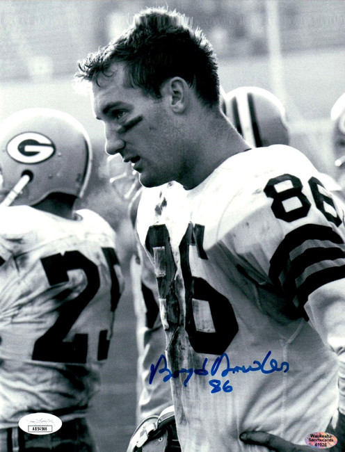 Boyd Dowler Signed Autographed 8X10 Photo Packers Vintage B/W JSA AB54566