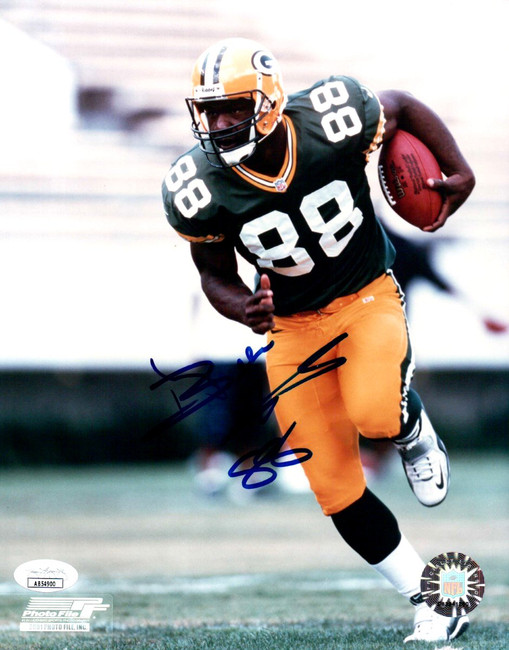 Bubba Franks Signed Autographed 8X10 Photo Green Bay Packers JSA AB54900