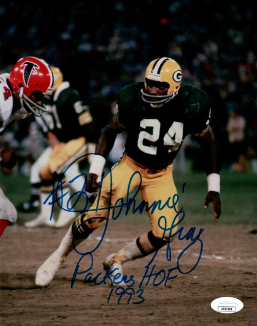 Johnnie Gray Signed Autographed 8X10 Photo "Packers HOF 1993" JSA AB54588