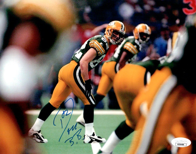 Don Beebe Signed Autographed 8X10 Photo Green Bay Packers JSA AB54488