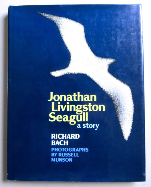 Richard Bach Signed Autograph Book Jonathan Livingston Seagull 1972 JSA AB55115