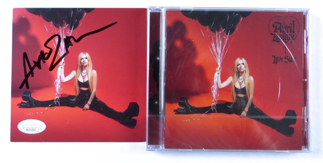 Avril Lavigne Signed Autographed CD Insert Love Sucks JSA AC71532