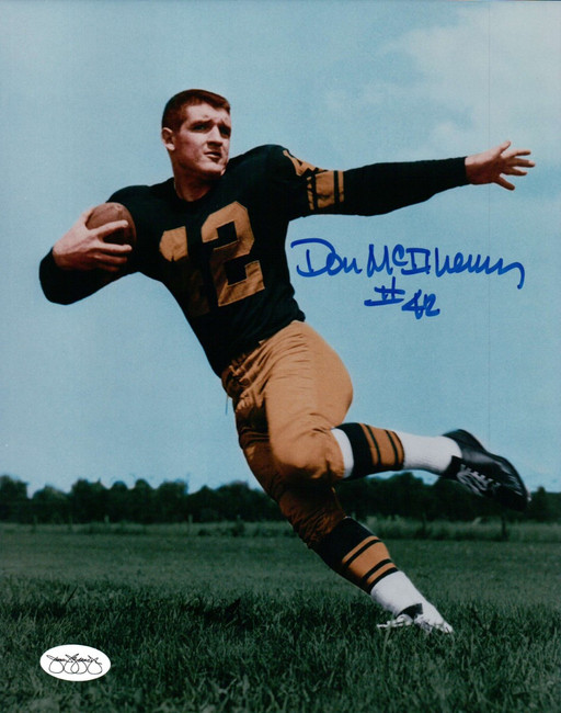 Don McIlhenny Signed Autographed 8X10 Photo Green Bay Packers #42 JSA