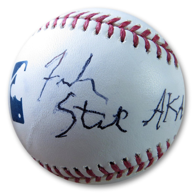 French Stewart Signed Autographed MLB Baseball "AKA Harry 3rd Rock"  JSA AC71552