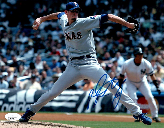 Brandon McCarthy Signed Autographed 8X10 Photo Rangers Pitching JSA AE80114