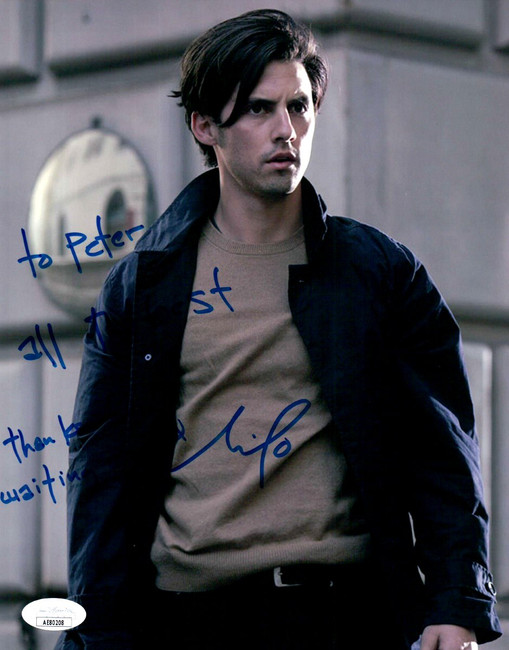 Milo Ventimiglia Autographed 8X10 Photo Gilmore Girls This is Us JSA AE80208
