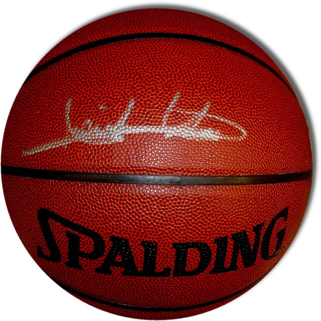 Isiah Thomas Signed Autographed Indoor/ Outdoor Spalding Basketball Pistons COA