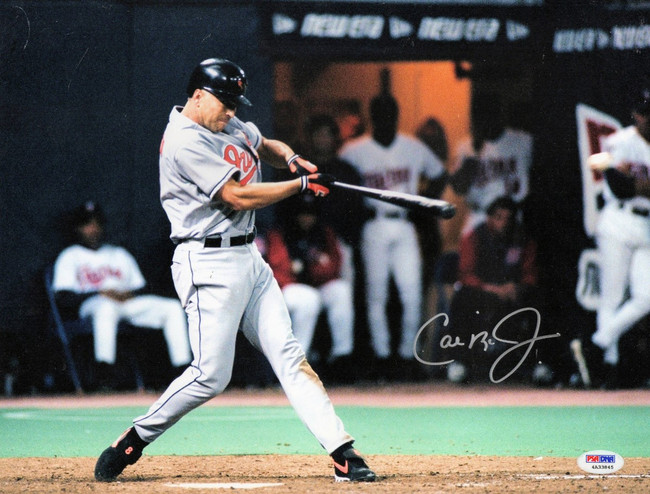 Reggie Jackson Signed Autographed 11X14 Photo Angels Home Swing PSA P49236