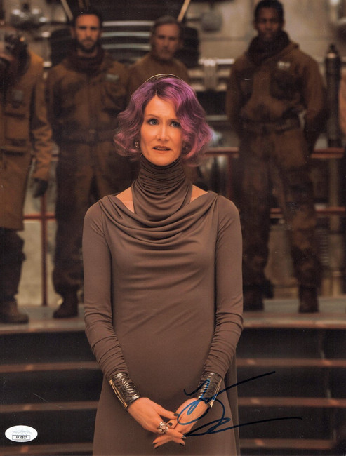 Laura Dern Signed Autographed 11X14 Photo Star Wars Amilyn Holdo JSA AF20817