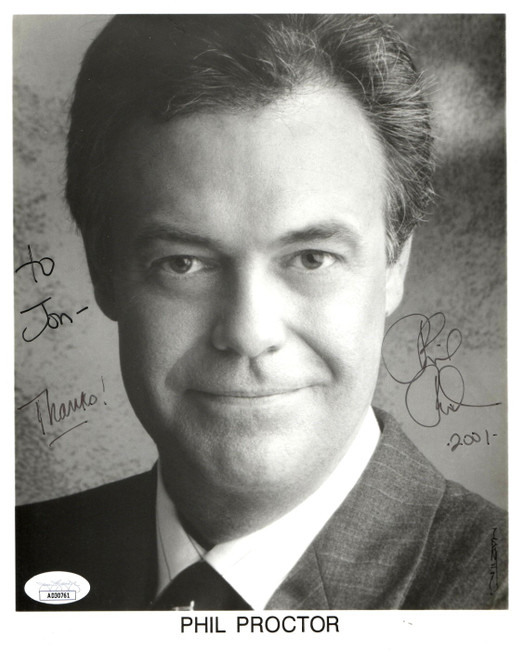 Phil Proctor Signed Autographed 8X10 Photo Firesign Theatre "2001" JSA AD30761