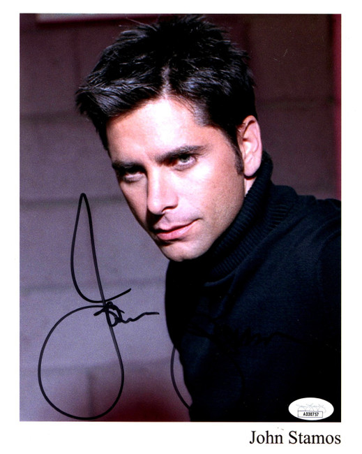 John Stamos Signed Autograph 8X10 Photo Full House Actor Promo Shot JSA AD30757