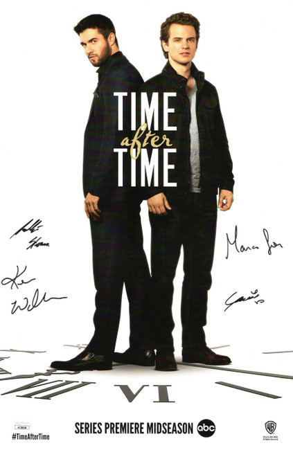 Time After Time Multi Signed Autographed 11X17 Poster Stroma Siega JSA AF28456