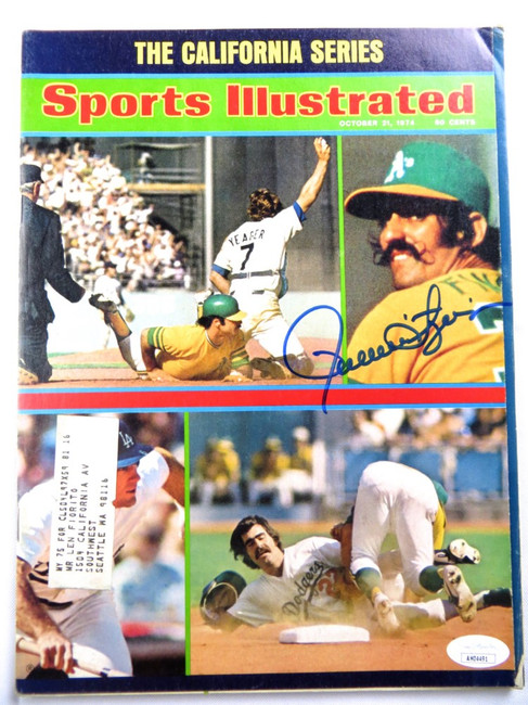 Rollie Fingers Autographed 1992 Legends Sports Magazine