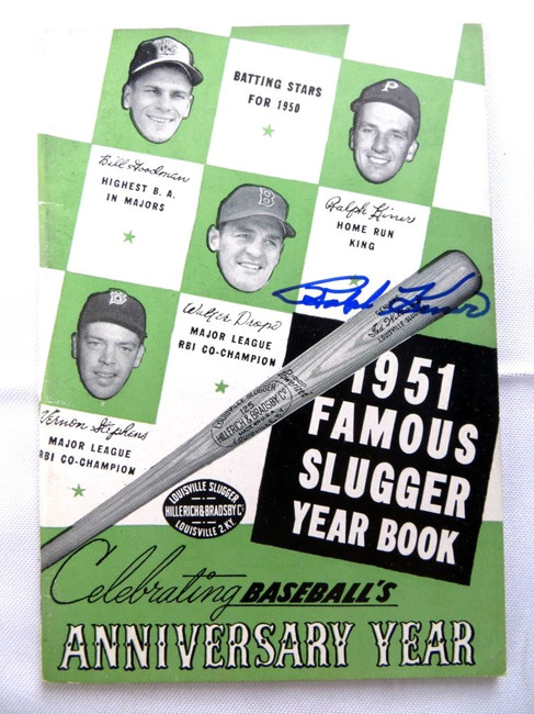Ralph Kiner Signed Autographed Magazine 1951 Famous Sluggers Pirates JSA AG39502