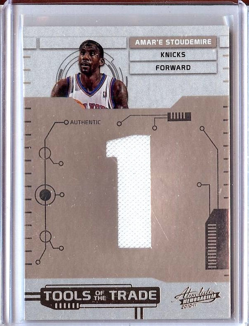 Amar'e Stoudemire 2010-11 Absolute Memorabilia Tools of Trade Jersey  #7 26/49