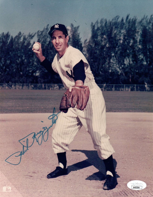 Phil Rizzuto Signed Autographed 8X10 Photo Vintage New York Yankees JSA AH03364