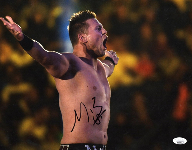 Mike The Miz Mizanin Signed Autographed 11X14 Photo WWE Screaming JSA AG39695