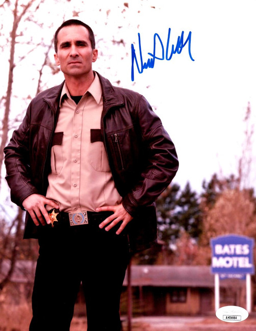 Nestor Carbonell Signed Autographed 8X10 Photo Bate's Motel Sheriff JSA AH04664