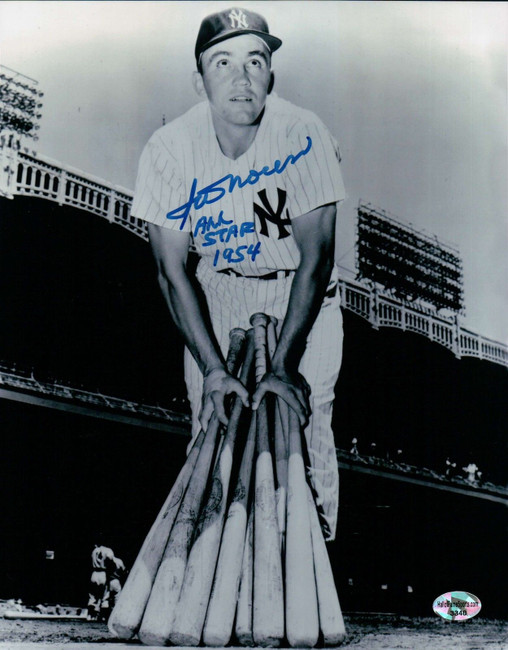 Irv Noren Signed 8X10 Photo "All Star 1954" Autograph Yankees Auto COA Blue Ink