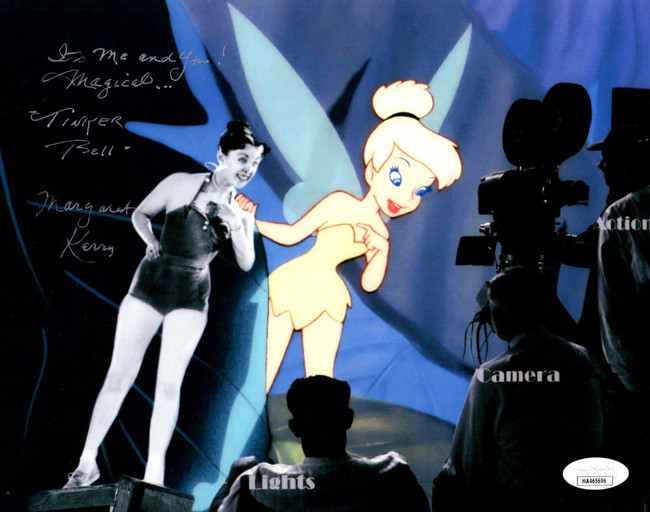 Margaret Kerry Signed Autographed 8X10 Photo Tinkerbell Magical JSA WA465696