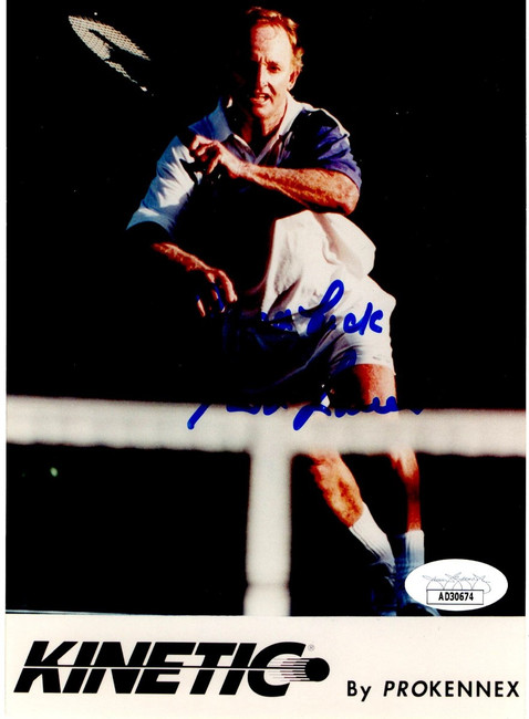 Rod Laver Signed Autographed 5X7 Photo Pro Kennex Tennis Legend JSA AD30674