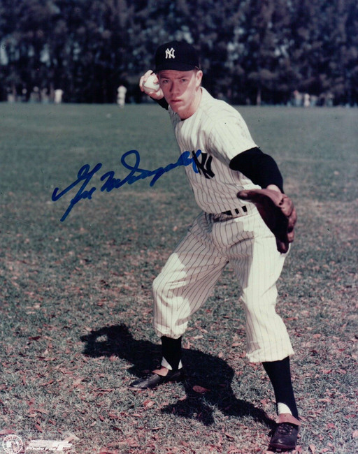 Gil McDougald Signed 8X10 Photo Autograph New York Yankees Auto w/COA