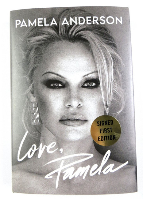 Pamela Anderson Signed Autographed Hardcover Book Love, Pamela Baywatch JSA COA