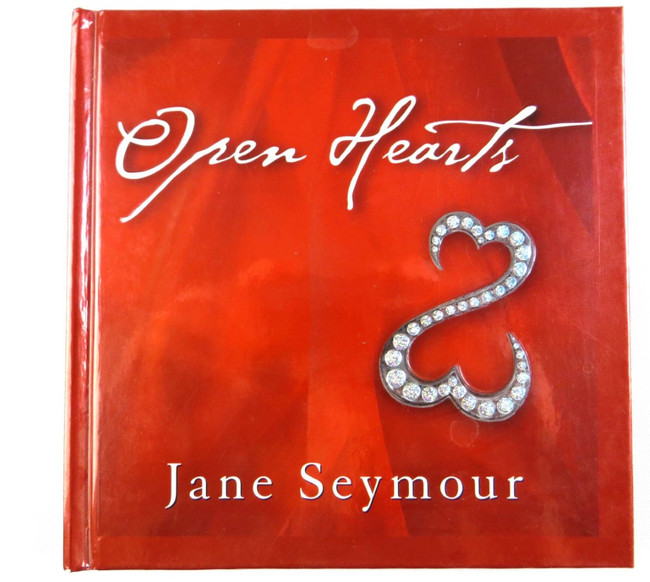 Jane Seymour Signed Autographed Book Open Hearts JSA AH26782