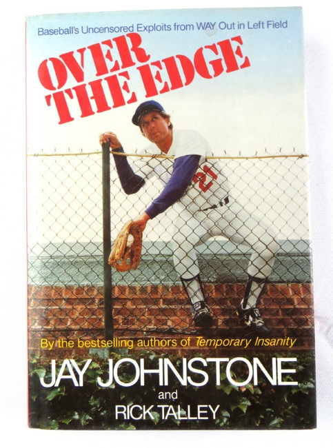 Jay Johnstone Signed Autographed Book Over the Edge Dodgers JSA AH26783