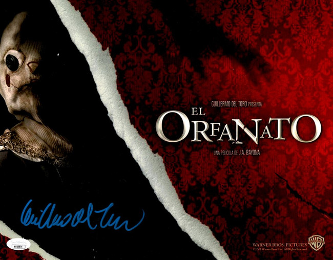 Guillermo Del Toro Signed Autographed 11X14 Photo El Orfanato JSA AH26874