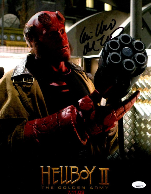 Guillermo Del Toro Signed Autographed 11X14 Photo Hellboy II JSA AH26873