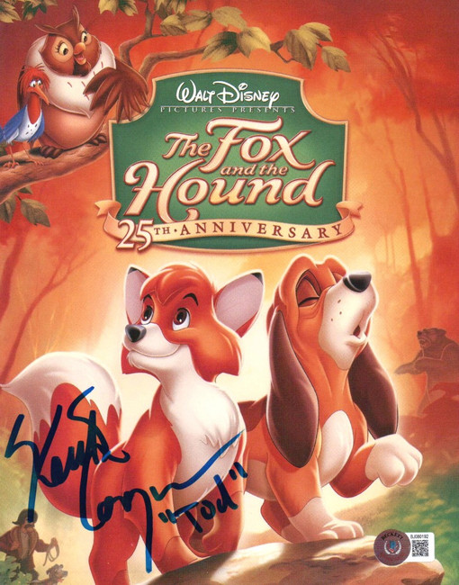 Keith Coogan Signed Autographed 8X10 Photo The Fox and the Hound BAS BJ080192