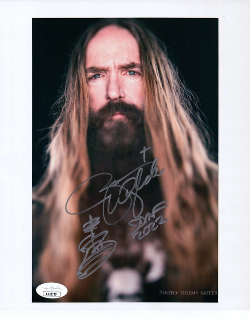 Zakk Wylde Signed Autographed 8X10 Photo Legendary Guitarist JSA AH26759
