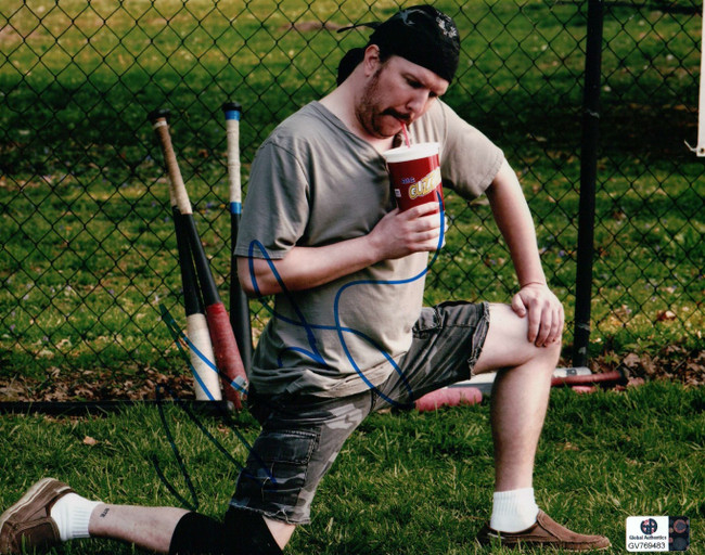 Nick Swardson Hand Signed Autographed 8X10 Photo Bench Warmers Big Gulp GA769483