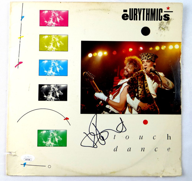 Dave Stewart Signed Autographed Record Album Cover The Eurythmics JSA AH77498