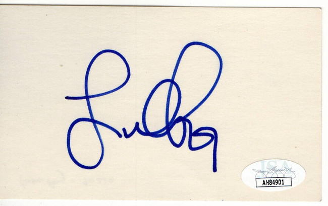 Luke Perry Signed Autographed Index Card Beverly Hills, 90210 JSA AH84901