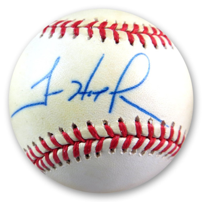 Trevor Hoffman Signed Autographed NL Baseball San Diego Padres JSA AJ36074