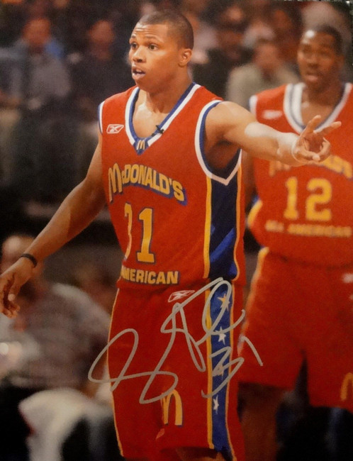 Sebastian Telfair Signed Autographed 11x14 Photograph McDonald's All American