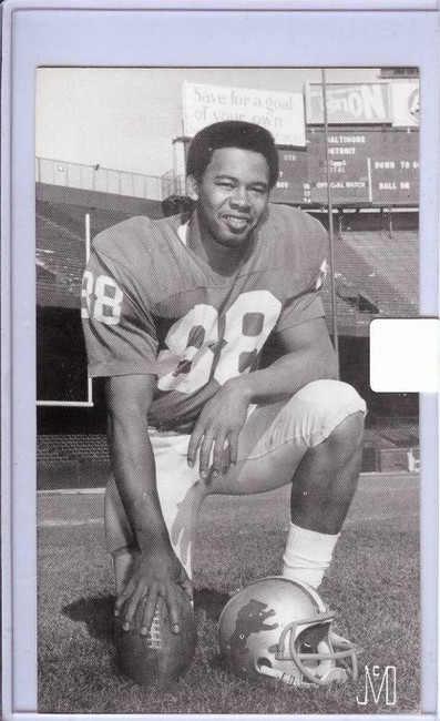 Charlie Sanders Detroit Lions Mccarthy Postcard HOF