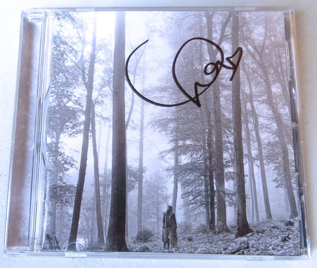 Taylor Swift Signed Autographed CD Booklet Folklore w/CD JSA COA
