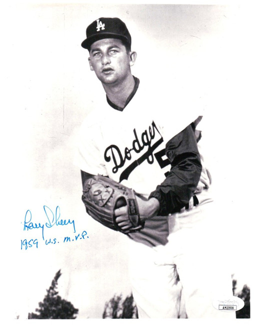 Larry Sherry Signed Autographed 8X10 Photo Los Angeles Dodgers "1959 WS MVP" JSA