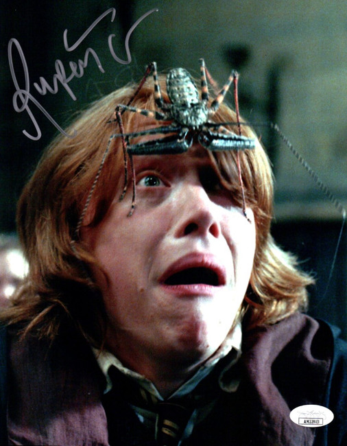 Rupert Grint Signed Autographed 8X10 Photo Harry Potter Ron Weasley Spider JSA