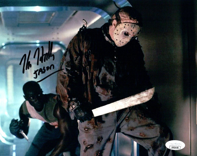 Kane Hodder Signed Autographed 8X10 Photo Friday the 13th "Jason" JSA AM26458