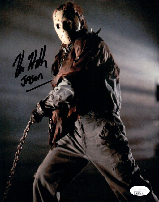 Kane Hodder Signed Autographed 8X10 Photo Friday the 13th "Jason" JSA AM26450