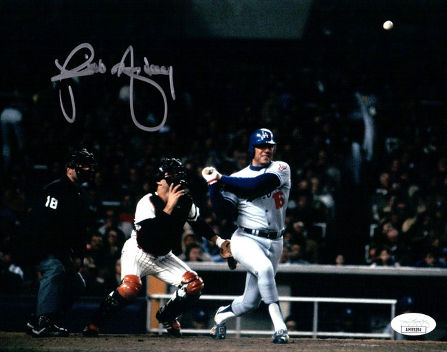 Rick Monday Manny Mota Signed Autographed 8X10 Photo Los Angeles Dodgers  JSA - Cardboard Legends