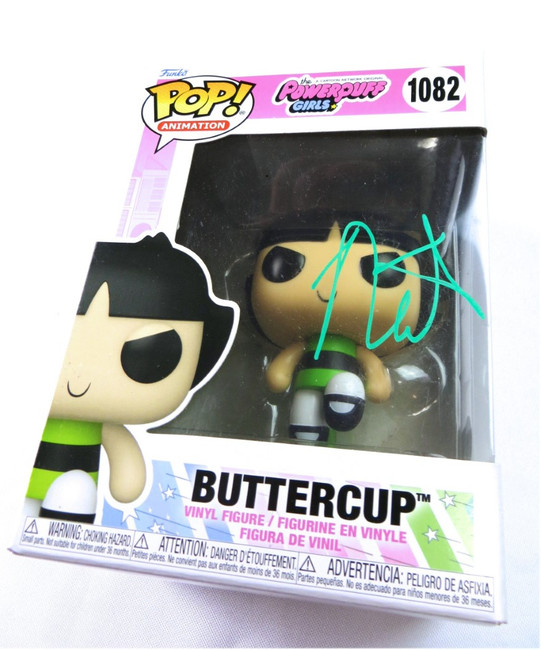 Natalie Palamides Autographed Funko POP! Powerpuff Girls Buttercup BAS BJ73409